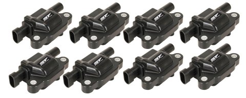 MSD Street Fire Coils 55118 Ignition Coil, Fire, Coil Pack, Black, Chevy, Pontiac, LS2/LS3LS4LS7LS9, Set of 8