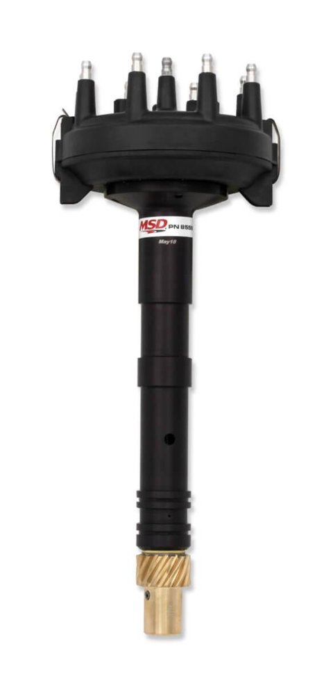 MSD Pro-Billet Crank Trigger Distributors 85583 Distributor, Pro-Billet, Trigger, Chevy, Tall Deck, Big Block, Each