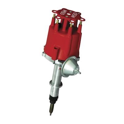 MSD Pro-Billet Street Distributors 8515 Distributor, Street, Magnetic Trigger, Vacuum Advance, Chevy, 194, 230, 250, 292, L6, Each