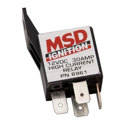 30 amps MSD High-Current Relay 8961 Relay, High Current, Amp, Single Pole, Each