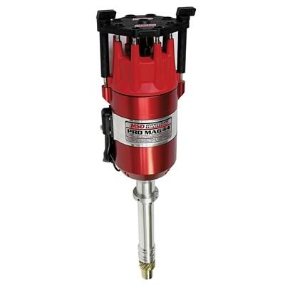 MSD Pro Mag Lite Magnetos 81392 Magneto, 12, Billet Aluminum, Polished, Chevy, V8, Each