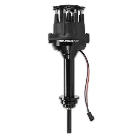 MSD Pro-Billet Distributors 85463 Distributor, Pro-Billet, Magnetic Trigger, Mechanical Advance, Chrysler, 413, 426, 440, Each