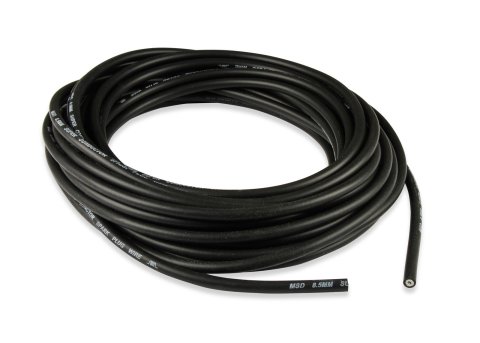 MSD 8.5mm Super Conductor Wire Rolls 34023 Spark Plug Wire, Conductor, Spiral Core, 8.5mm, Black, 50 ft. Length, Each