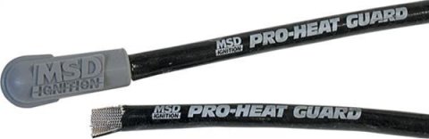 MSD Pro-Heat Guards 3411 Heat Protection, Guard, 3/8 in. I.D. Sleeve, 25 ft. Roll, Each