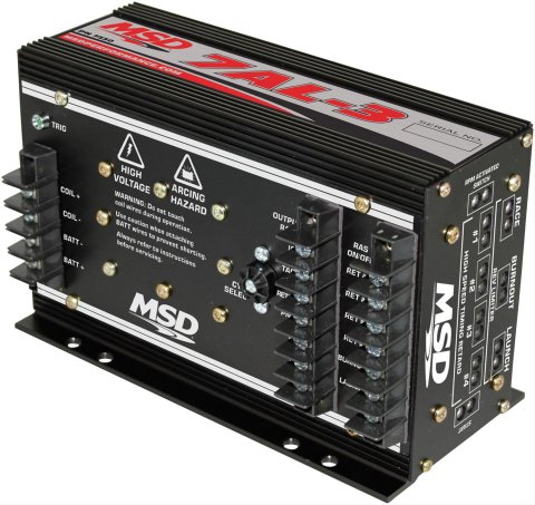 MSD 7AL-3 Ignition Boxes 7330 Box, 7AL-3, Analog, Capacitive Discharge, Universal, Racing, 4, 6, or 8-cylinder, Black, Each