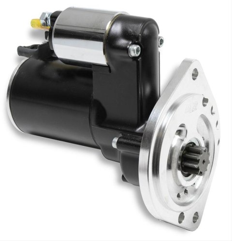 MSD DynaForce Starters 50903 Starters, DynaForce, Mini Hitachi, Standard Rotation, 4.4:1 Gear Reduction Ratio, Black Powdercoated, Ford, 4.7L, 5.0L, 5.8L, Each