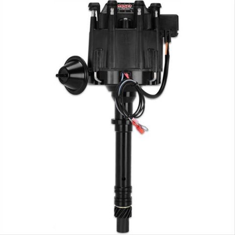 MSD Pro-Billet HEI Distributors 83653 Distributor, HEI, Vacuum and Mechanical, Black, Chevy, Small Block, Big Block, Each