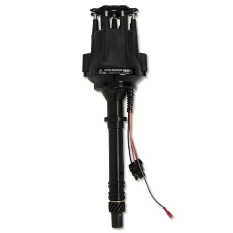 MSD Pro-Billet Ready-to-Run Marine Distributors 83607 Distributor, Ready-to-Run, Chevy V8, Marine, Billet Aluminum, Each
