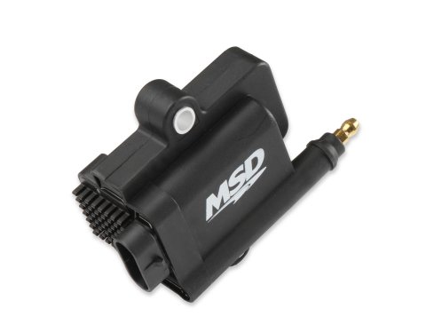 MSD Smart Coils 82893 Ignition Coils, Coils, Remote Mount, Rectangular, Male/HEI, Black, 50,000 V, Each