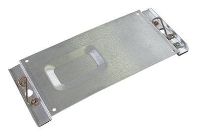 MSD Ignition Box Mounting Plates 8102 Mounts, Bracket Style, Steel, Natural, for Use with Pro Mag Electronic Points Only, Each