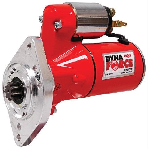 MSD DynaForce Starters 5099 Starter, DynaForce, Mini, Red Powdercoated, AMC, Each