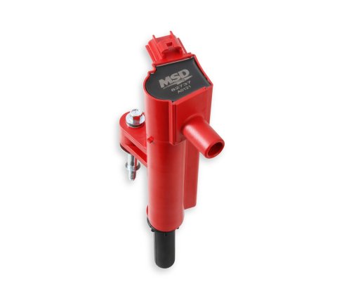 MSD Blaster OEM Replacement Coils 827376 Ignition Coils, Blaster, Coil Pack, Epoxy, Red, Dodge, Ram, Jeep, Mitsubishi, Set of 3
