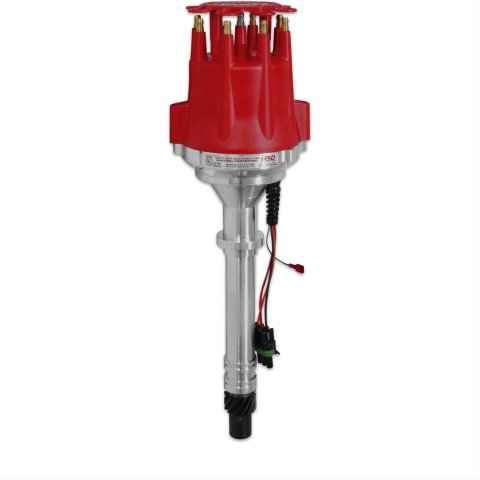 MSD Pro-Billet Ready-to-Run Marine Distributors 83606 Distributor, Ready-to-Run, Magnetic Pickup, Mechanical Advance, Chevy, Big/Small Block, Each