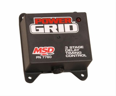 MSD Power Grid 3-Stage Delay Timing Controls 7760 Switch, 3-Stage, Timing, Each