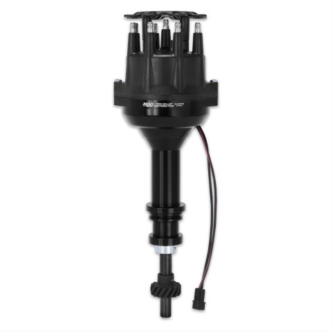 MSD Pro-Billet Distributors 85773 Distributor, Pro-Billet, Small Base, Magnetic Trigger, Mechanical Advance, Ford, 351C, 351M, 400, 429, 460