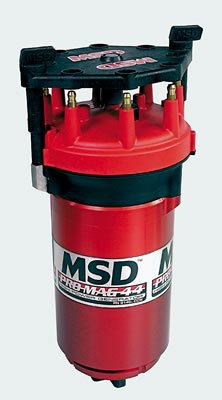 MSD Pro Mag Lite Magnetos 8130 Magneto, Lite, Generator Only, 44 amp Output, Clockwise Rotation, Billet Aluminum Housing, Red, Each
