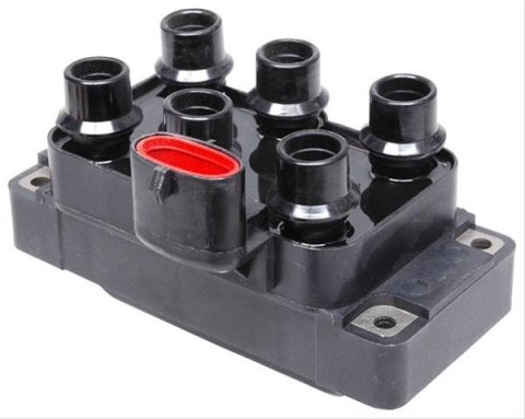 MSD Street Fire Coils 5528 Ignition Coil; Fire; Ford 6-Tower Coil Pack; Direct Connection; 94-00 Ford