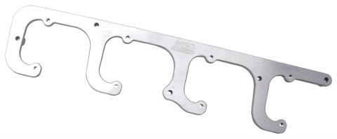 MSD Coil Brackets 8215 Brackets, Aluminum, Natural Finish, Original Equipment/MSD Coil, Chevy/Pontiac, 5.7L LS1/LS6 Pair