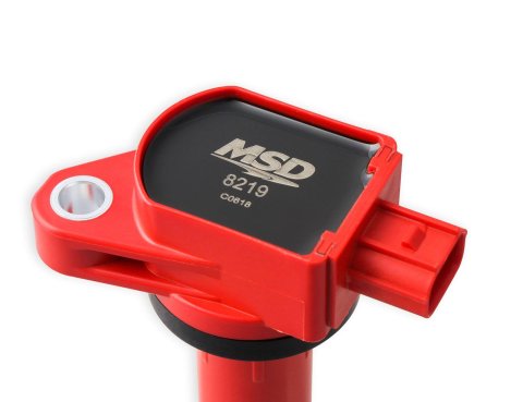 MSD Blaster OEM Replacement Coils 82194 Ignition Coil, Blaster, Coil Pack Style, Red, for use on Acura®, for use on Honda®, 2.4L, Set of 4