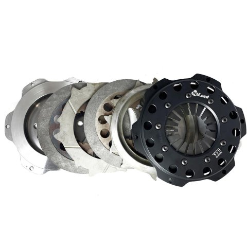 McLeod Mini Mag Clutch Kits 725303-07 Kit, Mag, 7.25 in. Diameter, Triple Disc, 2-Piece Rear Main Seal, Chevrolet, Small Block, Kit