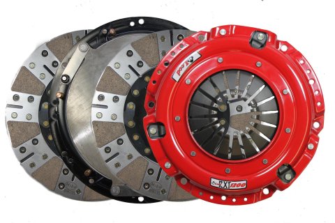 McLeod RST Street Twin Clutch Kits 6305504 Kit, Twin, 1.125 in. - 10-spline, Organic Disc, Pressure Plate, Billet Aluminum Flywheel, Chevy, GMC, Pontiac, Kit