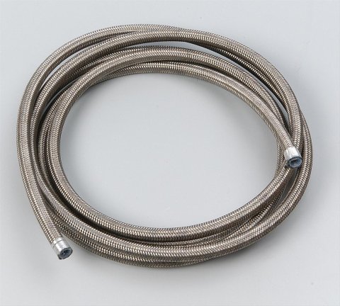 Aeroquip TFE Racing Hose -4 AN 6 ft. FCC0406 Hose, TFE, PTFE Racing, Braided Stainless Steel, AN, Length, Each