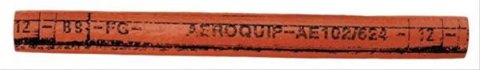 Aeroquip Firesleeve Hose Covering FCS1403 Sleeve, for Wire and Hose, Red, 500 degrees F, 0.880 in. Diameter, 36.0 in. Length, Each