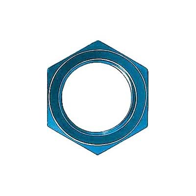 Aeroquip Bulkhead Nuts FBM2099 Fittings, Nut, -4 AN, Aluminum, Blue Anodized, Pair