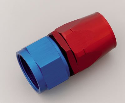 Aeroquip Reusable Hose Ends FBM1016 Fitting, End, AQP Hose, Straight, -16 AN to Female -16 AN, Aluminum, Red/Blue, Each