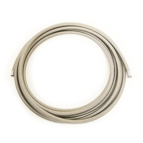 Aeroquip TFE Racing Hose -8 AN 20 ft. FCC0820 Hose, TFE, PTFE Racing, Braided Stainless Steel, AN, Length, Each