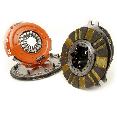 Centerforce DYAD DS Clutch Kits 413214805 Kit, DS, Performance, Dual Disc, 10-Spline, 1.063 in. Diameter, 10.400 in. Disc Diameter, Organic/Carbon Composite, Billet Flywheel, Kit