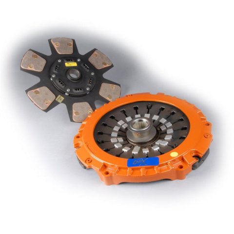 Centerforce DFX Clutch Kits 315039020 Kit, DFX, Performance, Single Disc, 26-Spline, 1.125 in. Diameter, 11 in. Disc Diameter, Cerametallic, 6-Paddle, Sprung Hub, Kit
