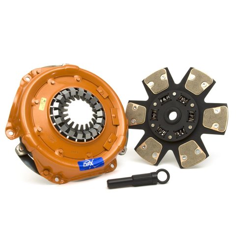 Centerforce DFX Clutch Kits 315269739 Kit, DFX, Performance, Single Disc, 23-Spline, 1 in. Diameter, 10.400 in. Disc Diameter, Cerametallic, 6-Paddle, Sprung Hub, Kit