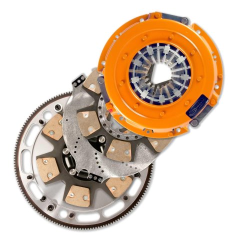 Centerforce DYAD XDS Clutch Kits 427613096 Kit, XDS, Performance, Dual Disc, 26-Spline, 1.125 in. Diameter, 10.400 in. Disc Diameter, Cerametallic, Billet Flywheel, Kit