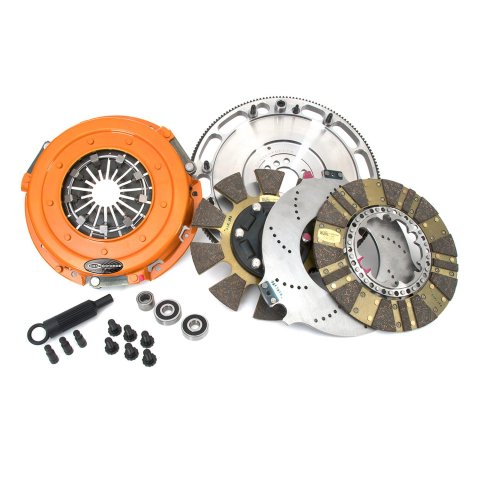 Centerforce DYAD DS Clutch Kits 413614842 Kit, DS, Twin-Disc, 1.125 in.-26 Spline, 10.4 in. Disc, Steel Flywheel, Chevy, Pontiac, LS, Kit