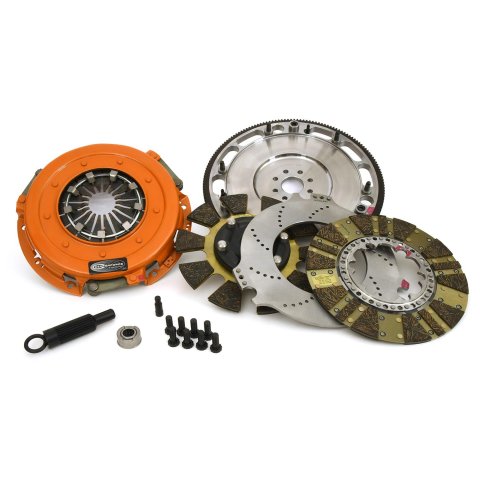 Centerforce DYAD DS Clutch Kits 413114805 Kit, DS, Twin-Disc, 1.125 in.-26 Spline, 10.4 in. Disc, Steel Flywheel, Ford, 8-Bolt, Kit