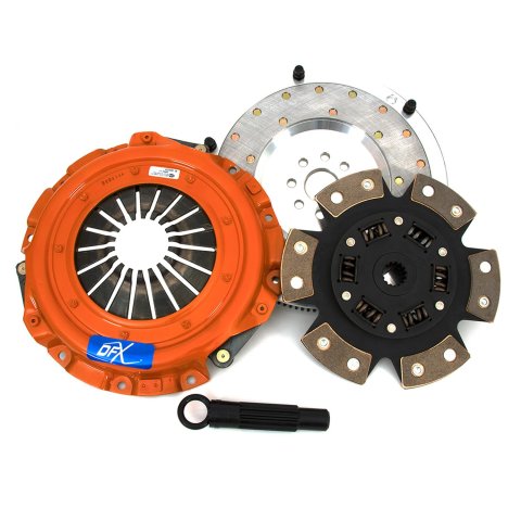 Centerforce DFX Clutch Kits 315010249 Kit, DFX, Performance, Single Disc, 14-Spline, 1 in. Diameter, 9.125 in. Disc Diameter, Cerametallic Disc, 6-Paddle, Billet Flywheel, Kit