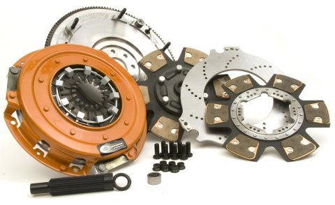 Centerforce DYAD XDS Clutch Kits 427613094 Kit, XDS, Performance, Dual Disc, 26-Spline, 1.125 in. Diameter, 10.400 in. Disc Diameter, Cerametallic, Billet Flywheel, Kit