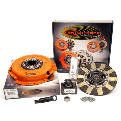 Centerforce Dual Friction Clutch Kits KDF007514 Kit, Friction, 1.062 in. - 10-spline, Organic/Carbon Composite Disc, Pressure Plate, Ford, 4.6L, Kit