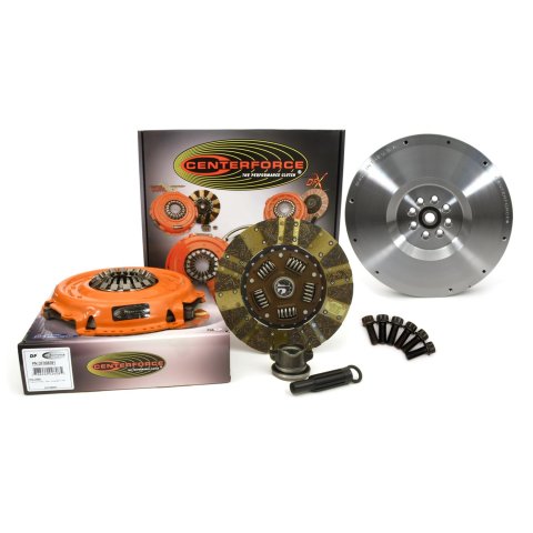 Centerforce Dual Friction Clutch Kits KDF148174 Kit, Friction, 1 1/8 in. Diameter Shaft, 10-Spline, 10.4 in. Diameter Disc, Billet Steel Flywheel, Jeep, Kit
