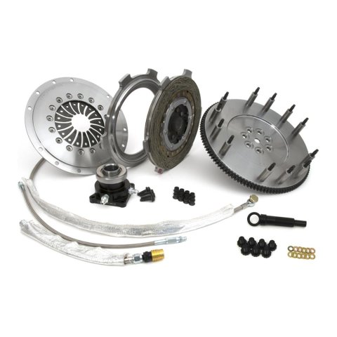 Centerforce DYAD DS Clutch Kits 815231820 Kit, Drive System, 23-spline, 8.75 in. Disc Diameter, Organic, Pressure Plate, Billet Steel Flywheel, Mitsubishi, Kit