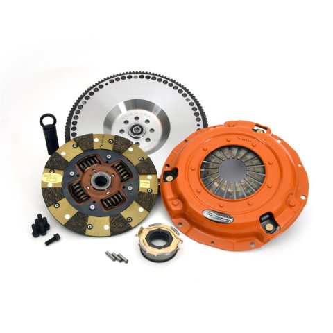 Centerforce Dual Friction Clutch Kits DF749834 Kit, Friction, Performance, Single Disc, 24-Spline, 1 in. Diameter, 8.875 in. Diameter, Organic/Carbon Composite, Sprung Hub, Kit