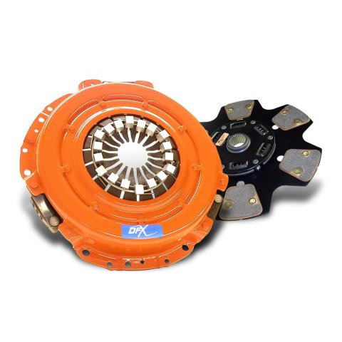 Centerforce DFX Clutch Kits 315161056 Kit, DFX, Performance, Single Disc, 26-Spline, 1.125 in. Diameter, 10.400 in. Disc Diameter, Cerametallic, 6-Paddle, Sprung Hub, Kit