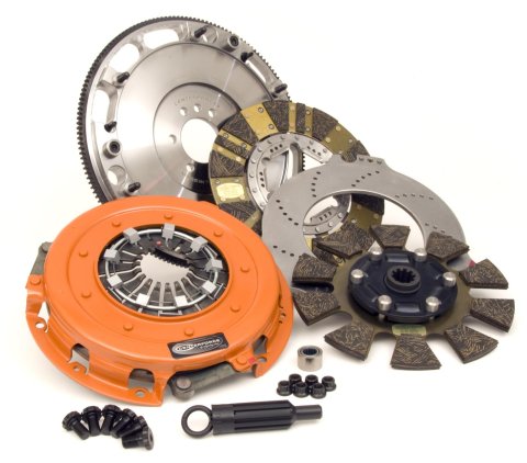 Centerforce DYAD DS Clutch Kits 413714880 Kit, DS, Performance, Dual Disc, 10-Spline, 1.125 in. Diameter, 10.400 in. Disc Diameter, Organic/Carbon Composite, Billet Flywheel, Kit