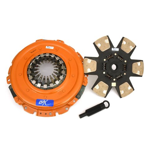 Centerforce DFX Clutch Kits 315148552 Kit, DFX, Performance, Single Disc, 26-Spline, 1.125 in. Diameter, 11 in. Disc Diameter, Cerametallic, 6-Paddle, Sprung Hub, Kit