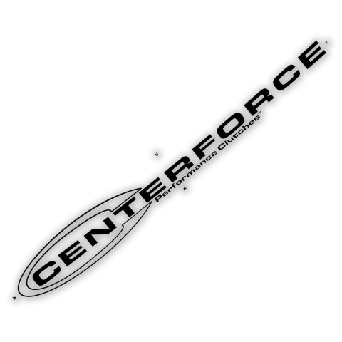 Centerforce Decals and Stickers PR081686B CENTERFORCE VINYL DECAL