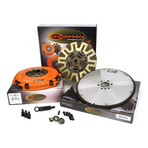 Centerforce Dual Friction Clutch Kits KDF931042 Kit, Friction, 26-spline, 12 in. Disc Diameter, Organic/Carbon Composite Disc, Pressure Plate, Billet Steel Flywheel, Chevy, Pontiac, Kit