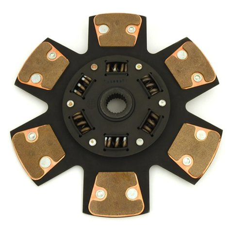 Centerforce DFX Clutch Discs 323383269 Disc, DFX, Sprung Hub, Cerametallic, Dodge, Plymouth, Car, Each