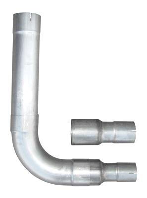 Pypes Diesel Truck Stacks STD006 Stack Connector Pipe, Single 5 in. Stack, Kit
