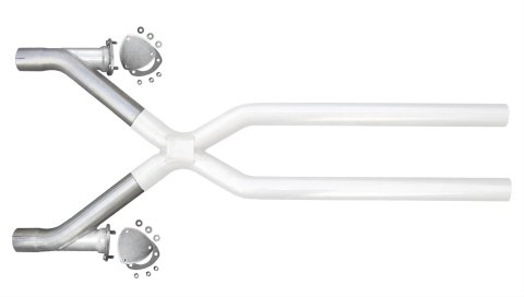Pypes X-Pipe Dumps XVX10F Crossover Pipe, X-Pipe, Dump Extensions, 2.5 in., Stainless Steel, Natural, Universal, Kit